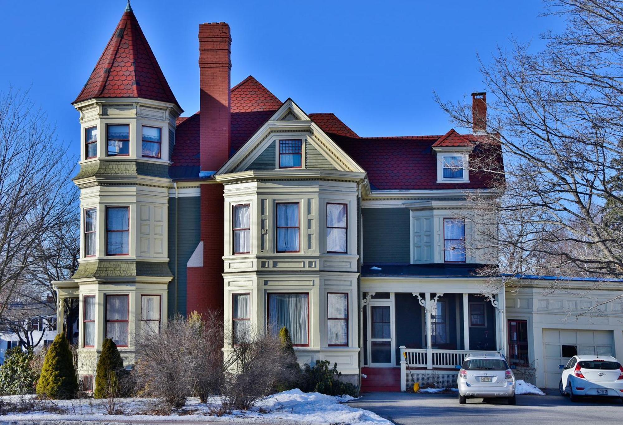 Maine Victorian Mansion Villa Saco Exteriör bild